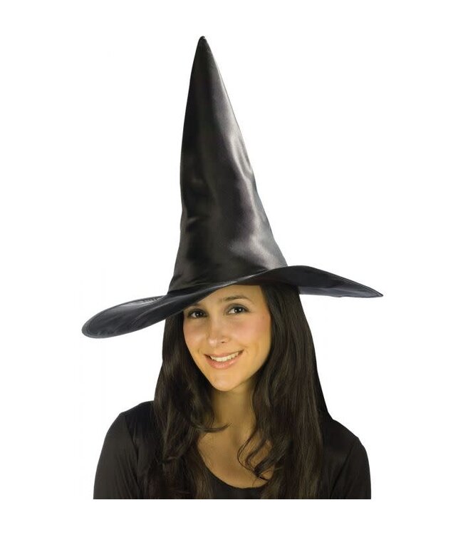 Fun World Deluxe Satin Witch Hat