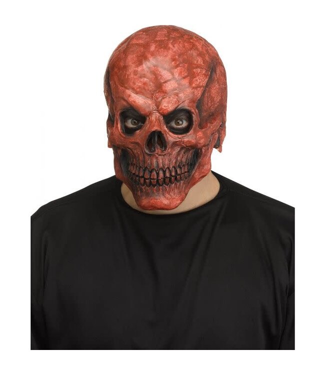Fun World Realistic Skull Mask Bloody