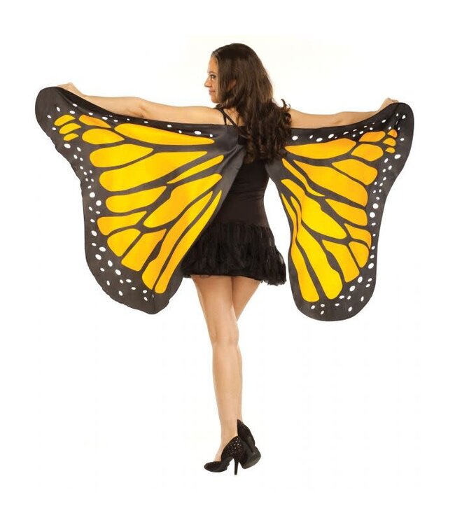 Fun World Soft Butterfly Wings - Adult - Orange