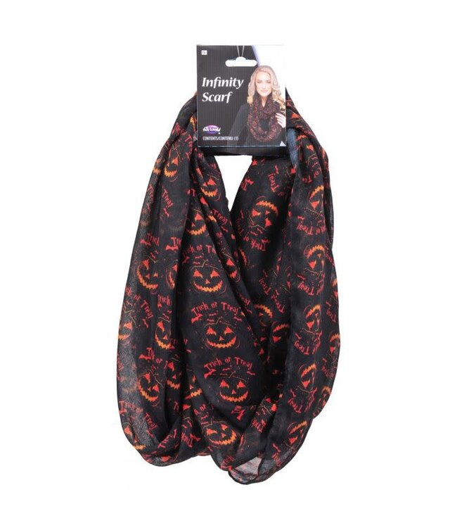 Fun World Infinity Scarf Pumpkins