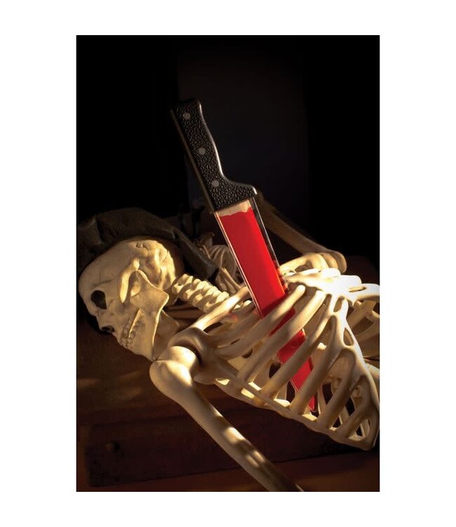 Fun World 15.5” Bleeding Butcher Knife