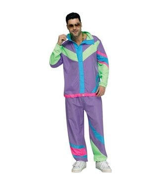 Fun World Hip 80's Tracksuit - Adult