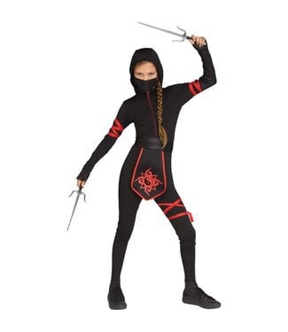 Fun World Black Ninja Child