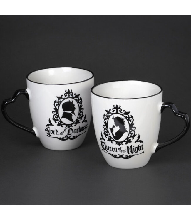 ALCHEMY OF ENGLAND MUG SET QUEEN & LORD