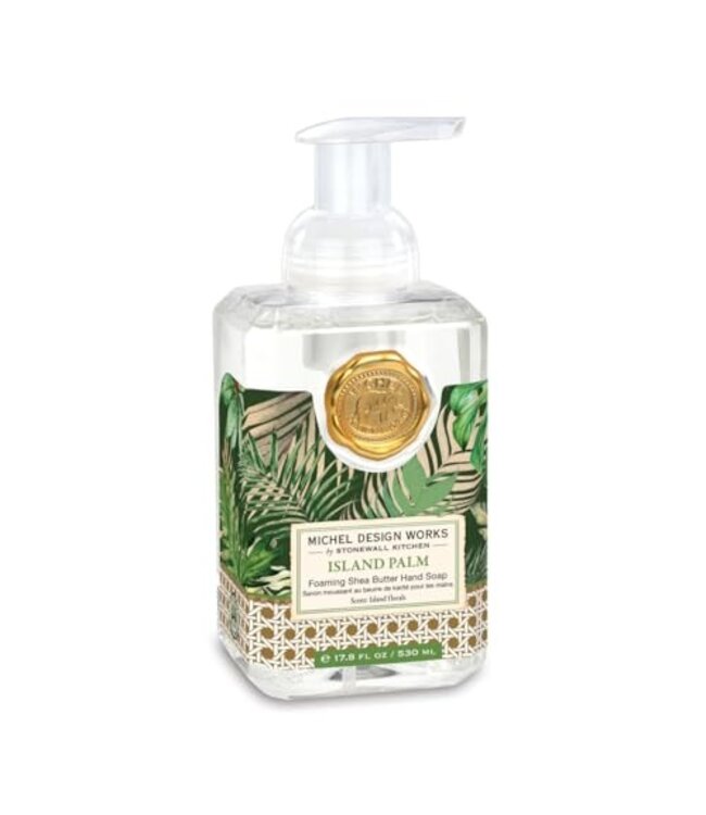 MICHEL DESIGN WORKS ISLAND PALM FOAMIMG SOAP
