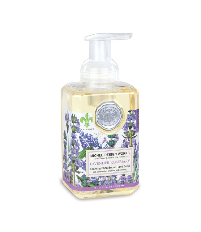 MICHEL DESIGN WORKS LAVENDER ROSEMARY FOAMIMG SOAP