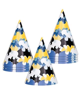 UNIQUE INDUSTRIES INC 8CT HATS BATMAN