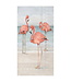 BOSTON INTERNATIONAL 16CT GUEST FLAMINGO TRIO ON BEACH
