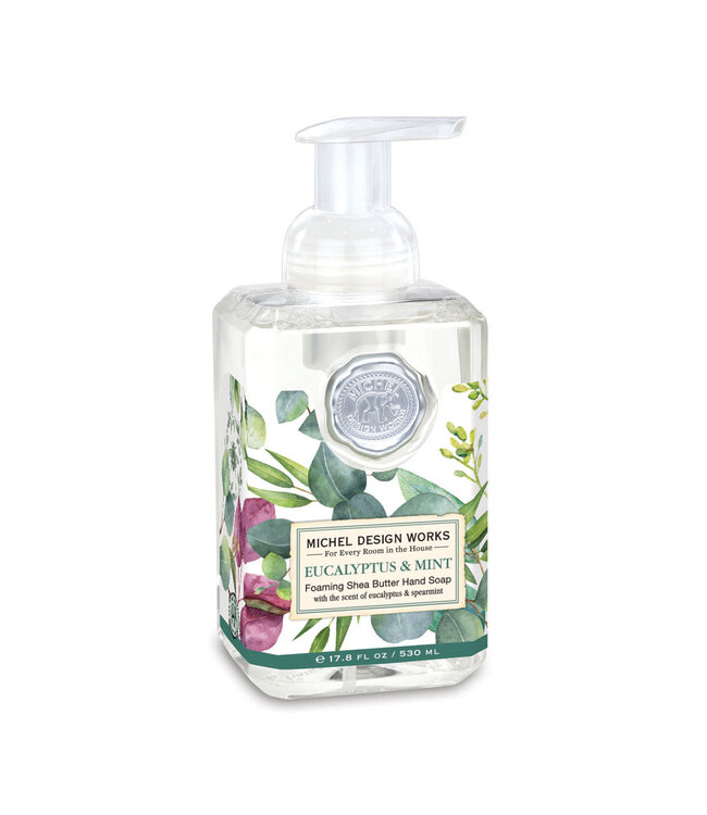 MICHEL DESIGN WORKS EUCALYPTUS & MINT FOAMING SOAP