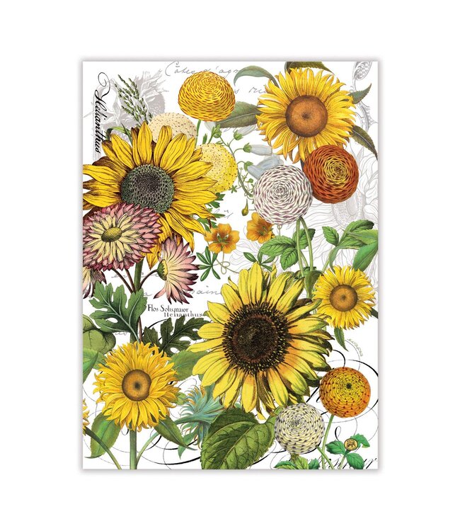 MichelDesign Works KITCHEN TOWEL SUNFLOWER