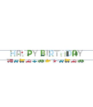 Transportation Time Banner 2CT