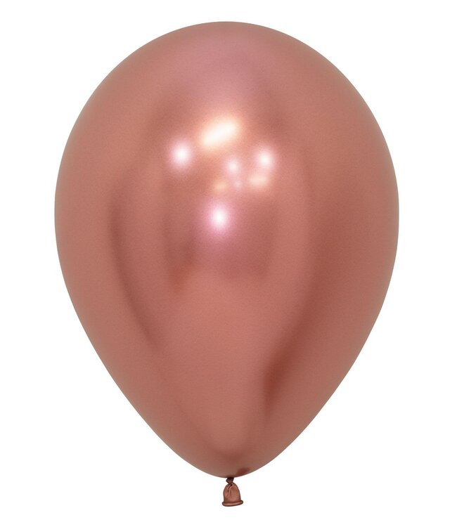 Sempertex 5" REFLEX ROSE GOLD 50 count