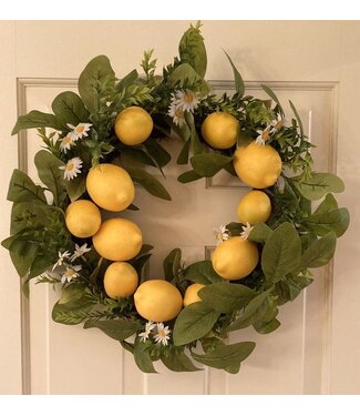 BOSTON INTERNATIONAL LEMON WREATH