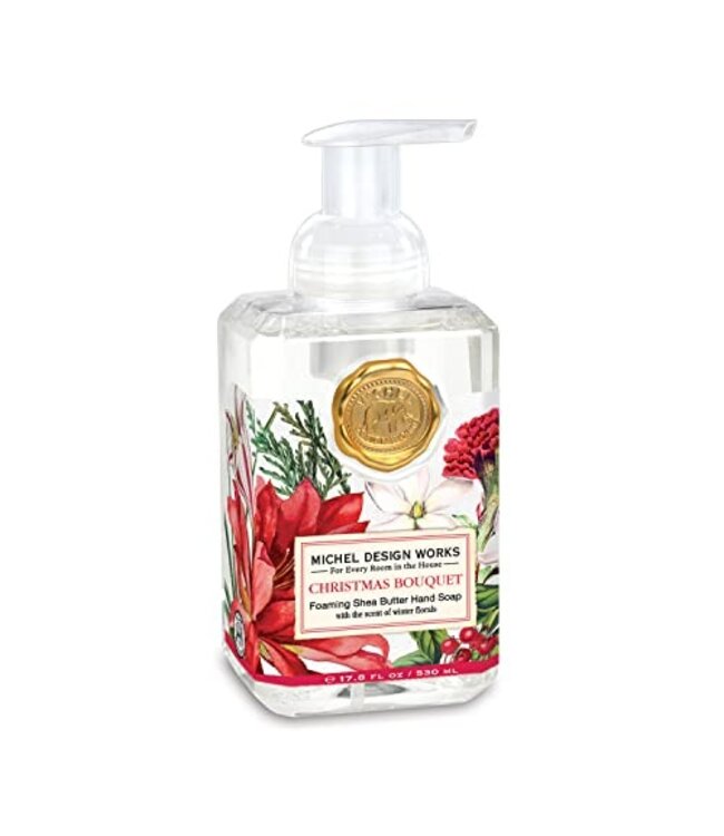 MICHEL DESIGN WORKS CHRISTMAS BOUQUET FOAMING SOAP