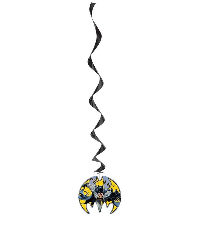 UNIQUE INDUSTRIES INC 3CT HANG DECOR BATMAN