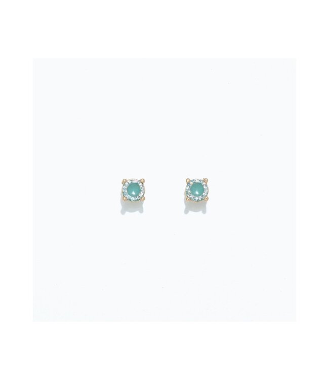 CUTIES EARRINGS SPARKLING AQUA