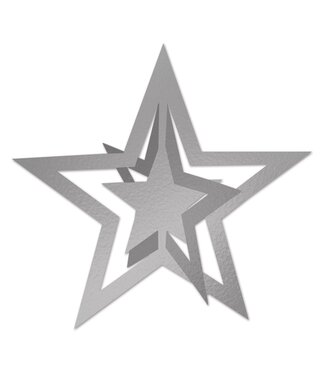 BEISTLE 12in STAR SILVER