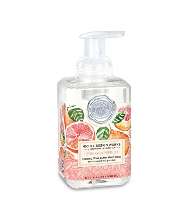 MICHEL DESIGN WORKS PINK GRAPEFRUIT FOAMING SOAP