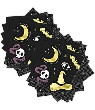 UNIQUE INDUSTRIES INC 16CT LUN CELESTIAL HALLOWEEN SPELLS AND SPIRITS