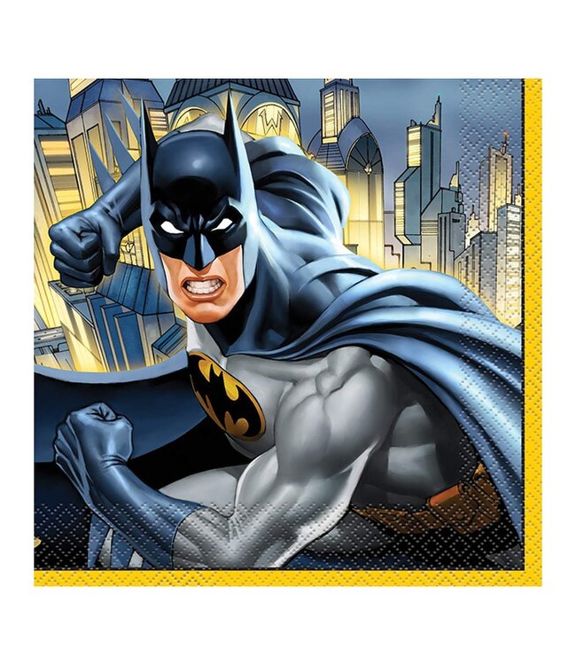 UNIQUE INDUSTRIES INC 16CT BEV BATMAN