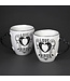 ALCHEMY OF ENGLAND MUG SET LOVE BIRDS