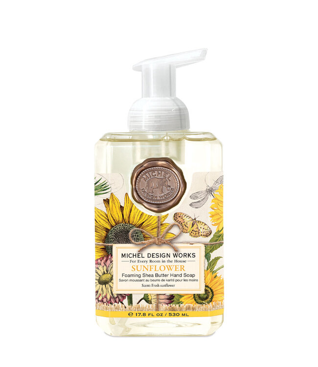 MICHEL DESIGN WORKS SUNFLOWER FOAMING SOAP