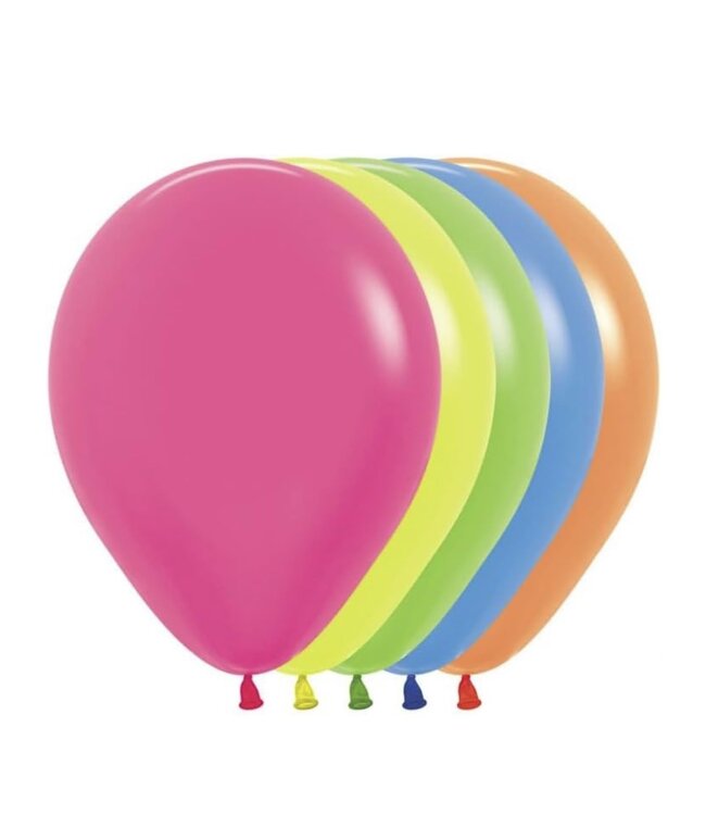 Sempertex 5" NEON ASSORTMENT 50 count