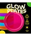 CROWN DISPLAY 60CT 9in PLASTIC PLATES NEON