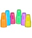 CROWN DISPLAY 60CT 12oz  PLASTIC CUPS NEON