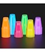 CROWN DISPLAY 60CT 12oz  PLASTIC CUPS NEON