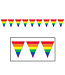 BEISTLE 30FT PENNANT BANNER RAINBOW