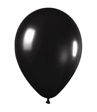 Sempertex 5" METALLIC BLACK 50 count