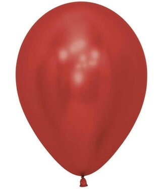 Sempertex 5" REFLEX CRYSTAL RED 50 count