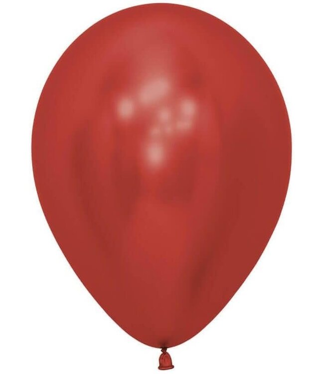 Sempertex 5" REFLEX CRYSTAL RED 50 count