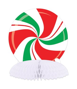BEISTLE CENTERPIECE PEPPERMINT