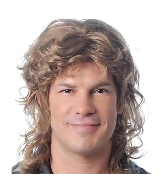 FRANCO HIPSTER MULLET WIG MIXED BLONDE