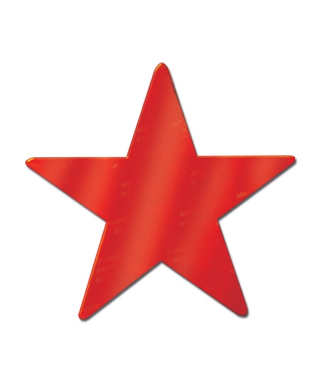 BEISTLE 9in STAR RED