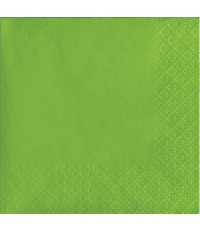 Creative Converting 50CT LUN NAPKIN FRESH LIME