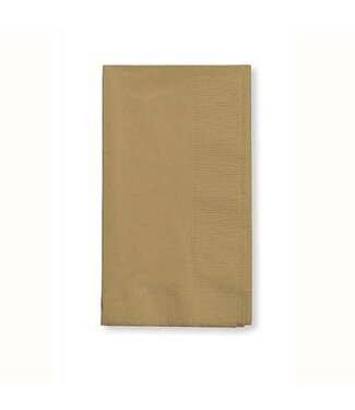 Creative Converting 100CT DINNER NAPKIN GOLD
