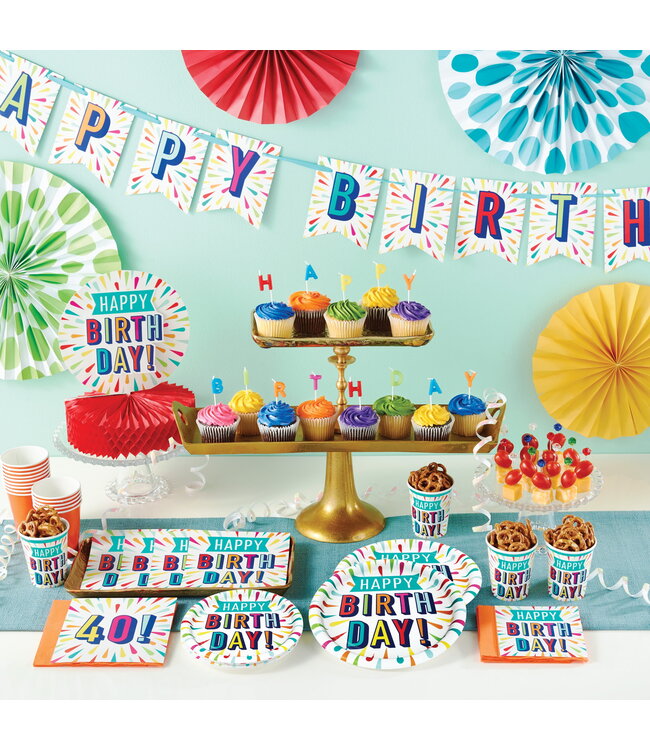 Creative Converting CENTERPIECE BIRTHDAY BURST