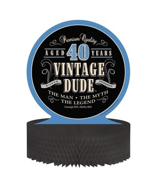 Creative Converting CENTERPIECE VINTAGE DUDE