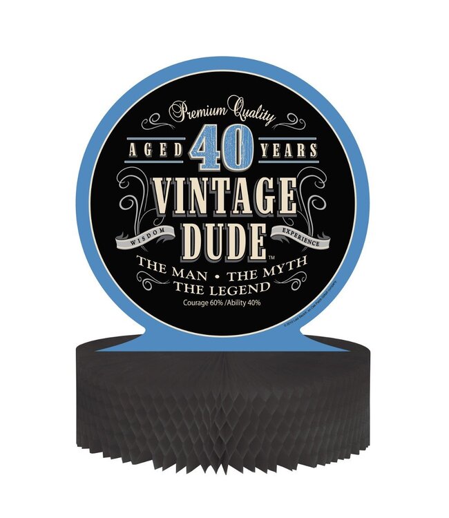 Creative Converting CENTERPIECE VINTAGE DUDE