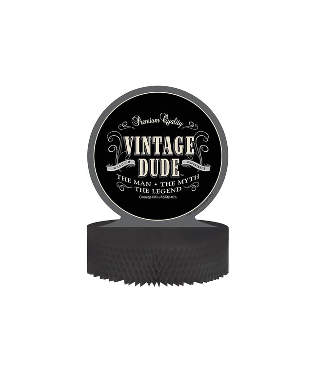 Creative Converting CENTERPIECE VINTAGE DUDE