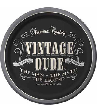 Creative Converting 8CT 7in VINTAGE DUDE