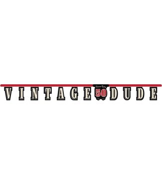 Creative Converting BANNER VINTAGE DUDE