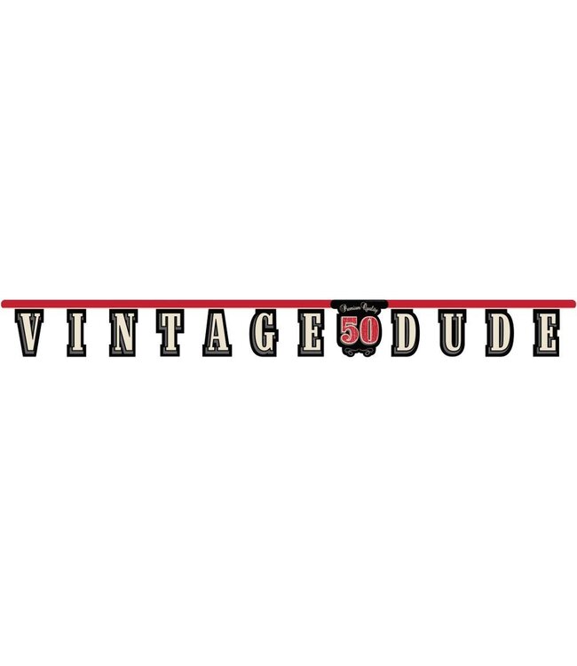 Creative Converting BANNER VINTAGE DUDE