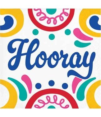 Creative Converting 16CT BEV BIRTHDAY SWIRLS