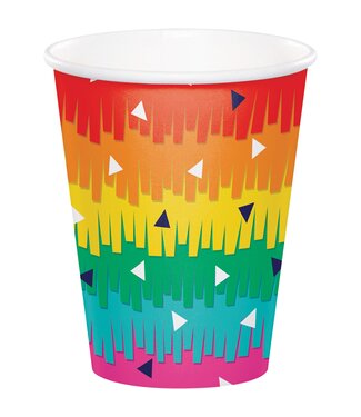 Creative Converting 8CT 9oz FIESTA FUN