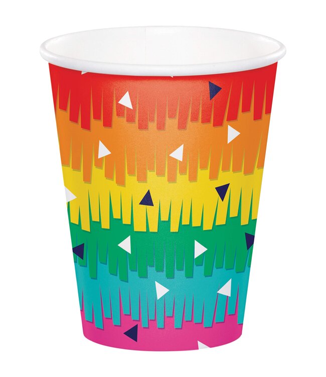 Creative Converting 8CT 9oz FIESTA FUN