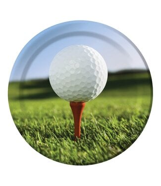 Creative Converting 8CT 9in FANATIC GOLF